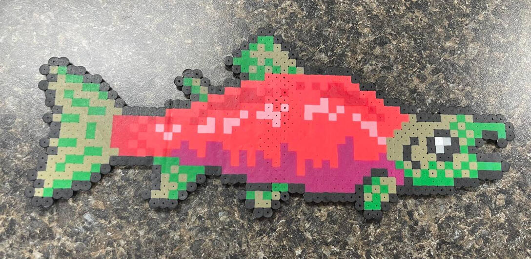 Salmon perler